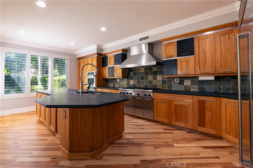 Beautiful Chefs Kitchen with a SubZero Refrigerator. - 1417 SEA RIDGE Drive, Newport Beach CA 92660 - photo 4