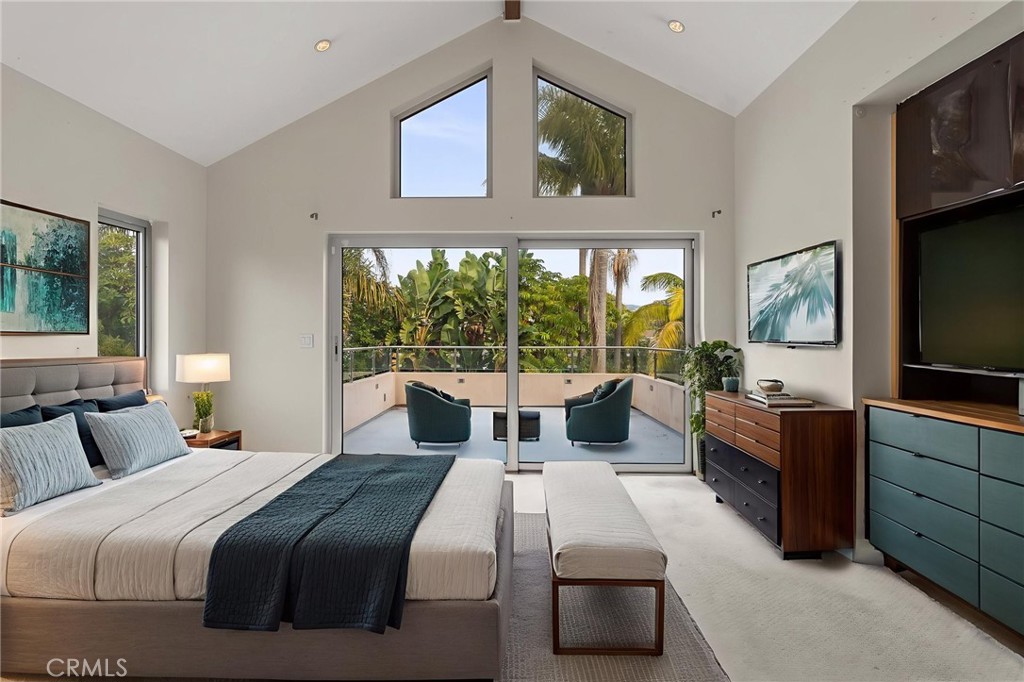 Primary Suite - virtually staged - 1518 Anita Lane, Newport Beach CA 92660 - photo 10