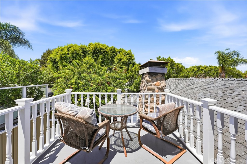 Patio Deck of Primary bedroom - 1617 E Balboa Boulevard, Newport Beach CA 92661 - photo 22