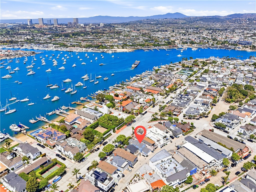 Aerial View showing Newport Harbor - 1617 E Balboa Boulevard, Newport Beach CA 92661 - photo 24