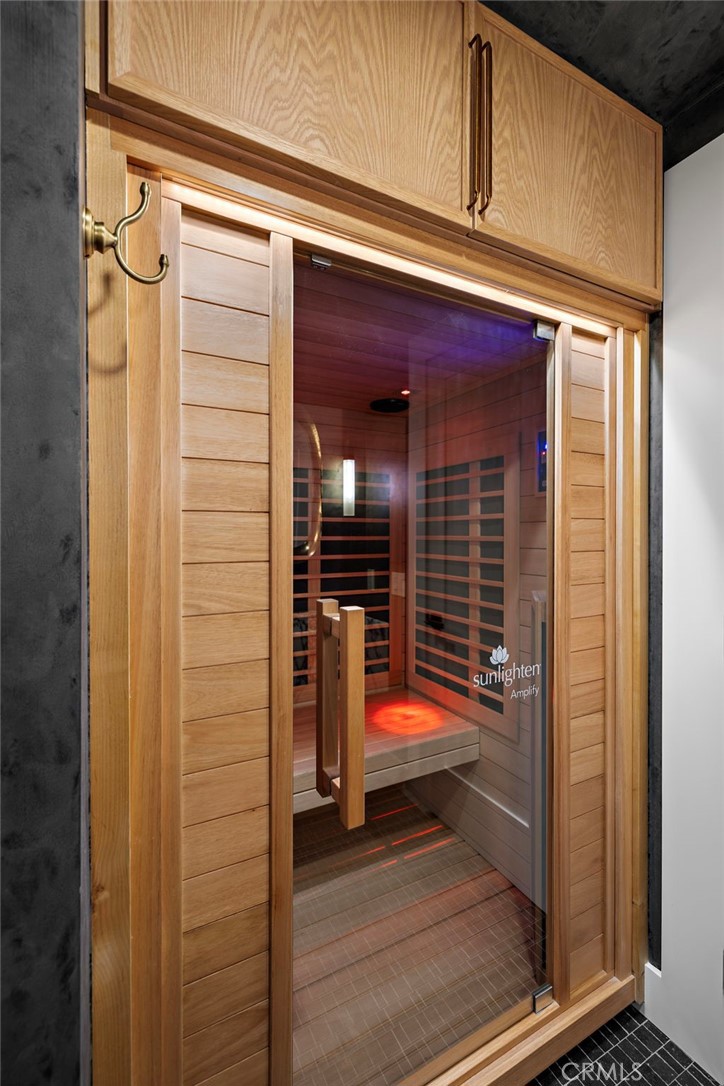 Red light sauna inside first floor powder bath - 1700 Port Ashley, Newport Beach CA 92660 - photo 17