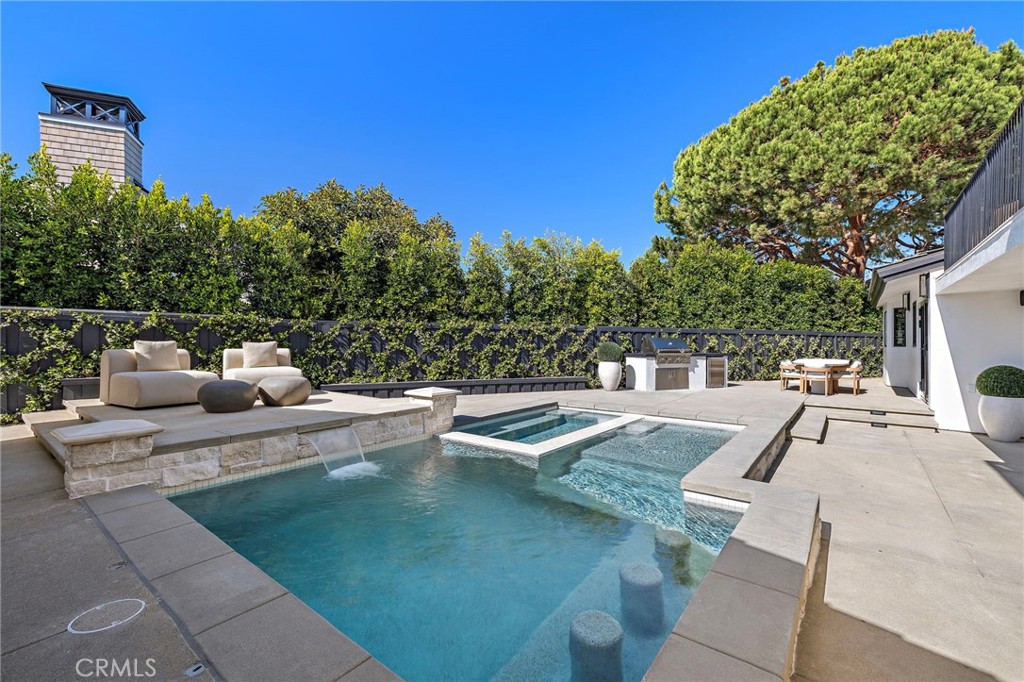 View of privacy trees that surround the backyard - 1700 Port Ashley, Newport Beach CA 92660 - photo 44