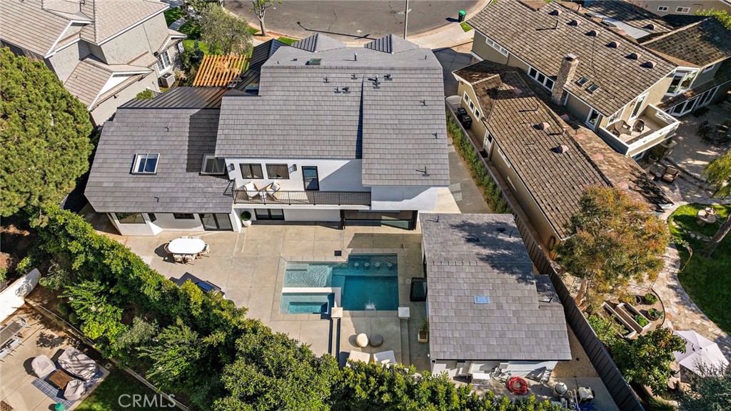 Drone shot of 7500 square foot lot - 1700 Port Ashley, Newport Beach CA 92660 - photo 49