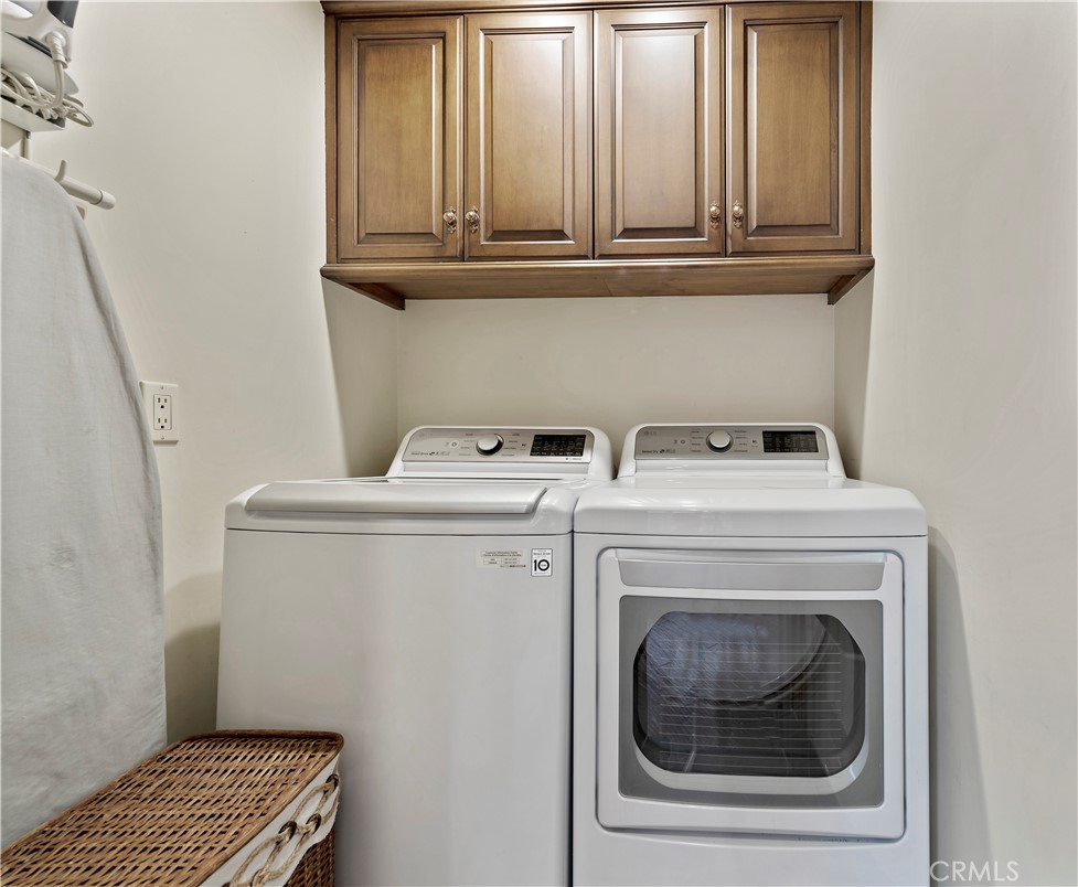 upstairs washer/dryer room - 2038 Miramar Drive, Newport Beach CA 92661 - photo 31