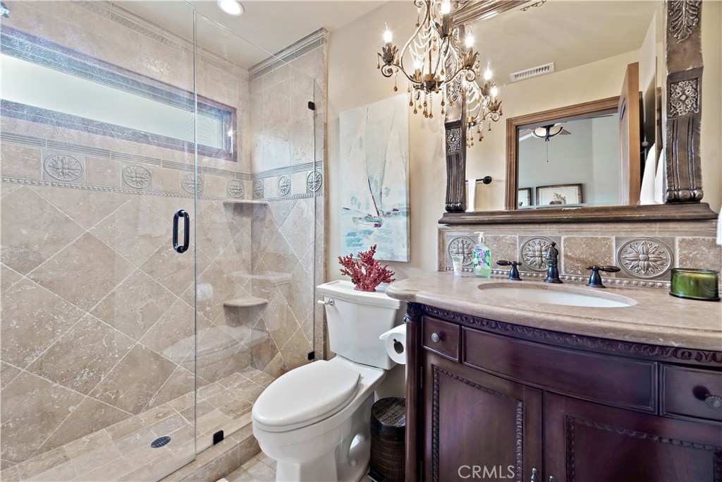private bathroom from bedroom number 1 - 2038 Miramar Drive, Newport Beach CA 92661 - photo 34