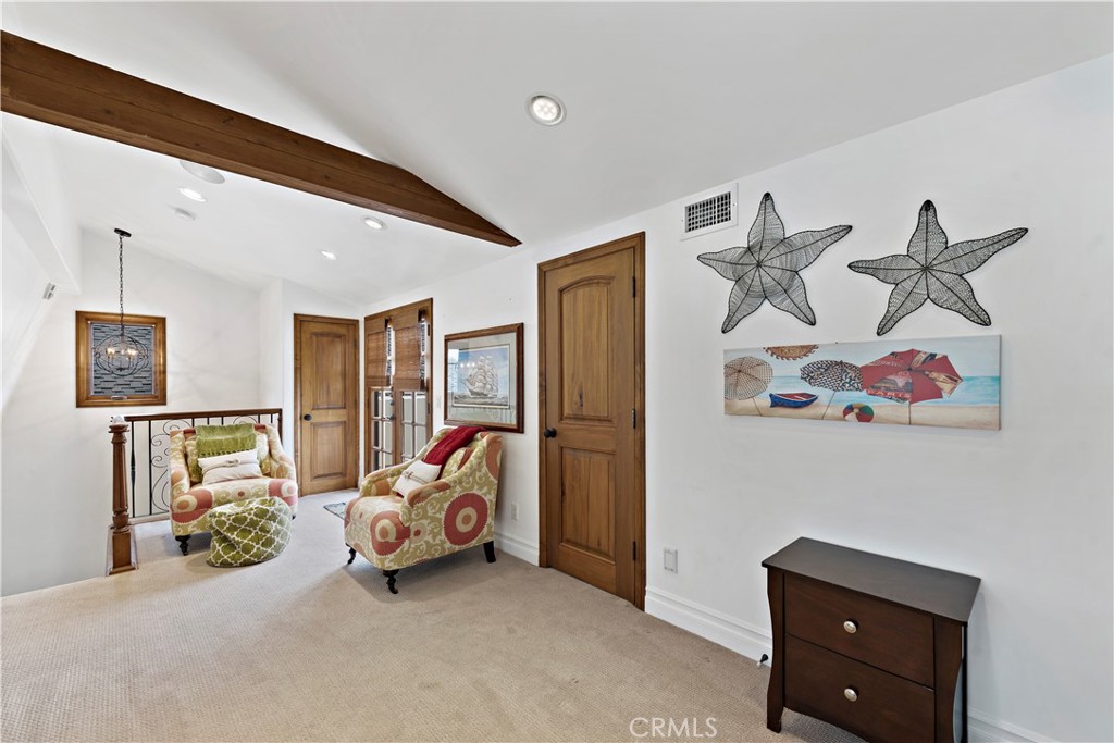3 story bonus room with closet and balcony - 2038 Miramar Drive, Newport Beach CA 92661 - photo 37