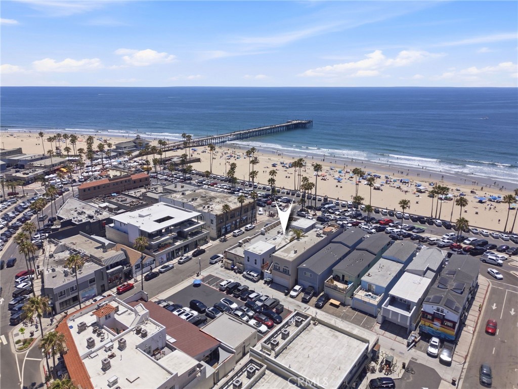 Coastal Drone view of the surrounding property area - 2202 W Oceanfront, Newport Beach CA 92663 - photo 14
