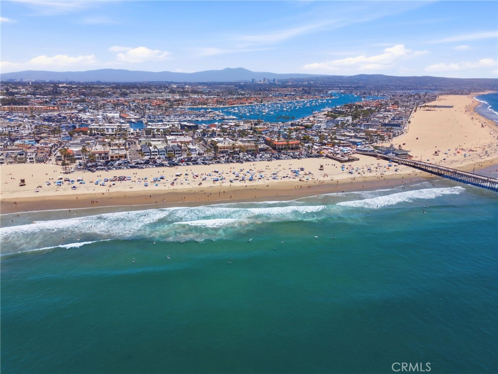 Coastal Drone view of the surrounding property area - 2202 W Oceanfront, Newport Beach CA 92663 - photo 23