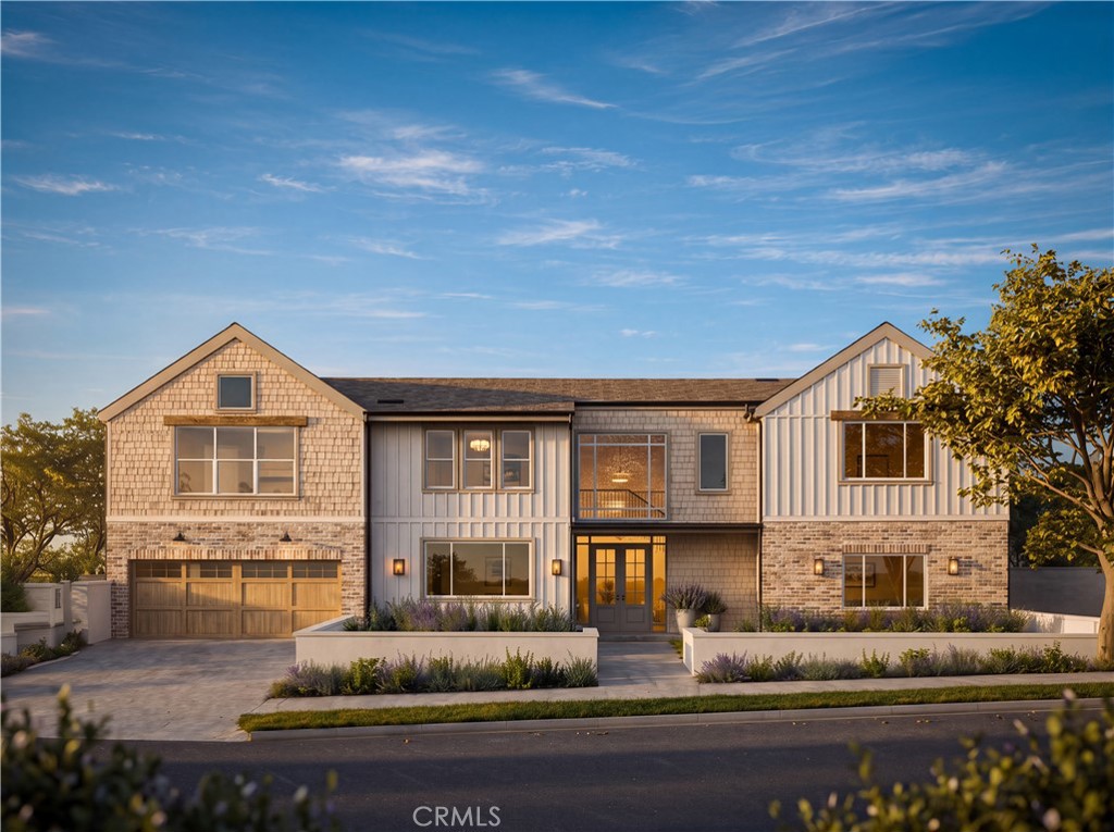 Front facing exterior rendering - 2302 Fairhill Drive, Newport Beach CA 92660 - photo 1