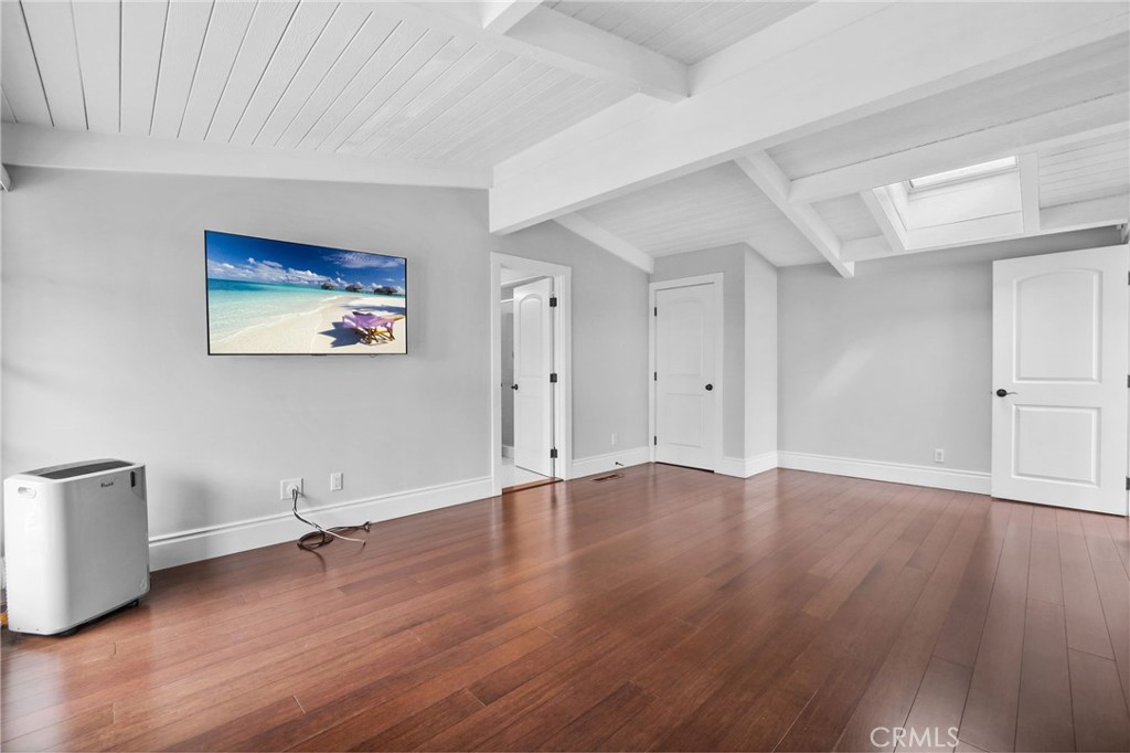 Primary bedroom upstairs - 2520 Cliff Drive, Newport Beach CA 92663 - photo 13