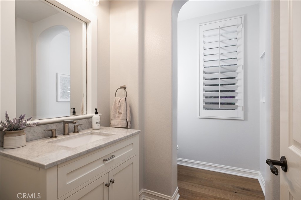 Main floor powder room - 26 Peppertree, Newport Beach CA 92660 - photo 12
