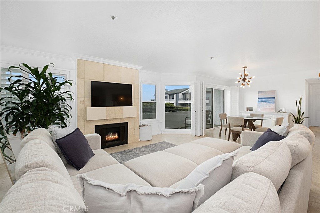 Living Room & Dining Area - 260 Cagney Lane 114, Newport Beach CA 92663 - photo 1