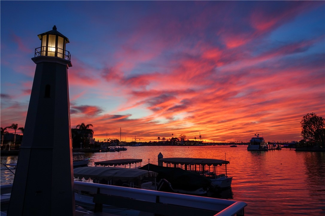 Glorious Sunsets from Beacon Bay Docks - 28 1/2 Beacon Bay, Newport Beach CA 92660 - photo 25