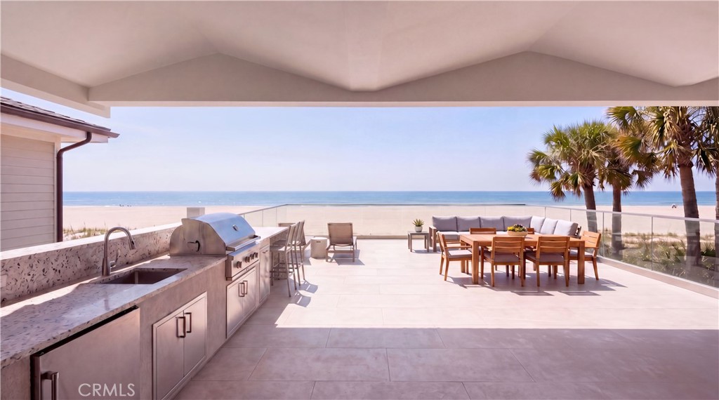 Artistic Rendering of Roof Deck A - 306 E Oceanfront, Newport Beach CA 92661 - photo 12