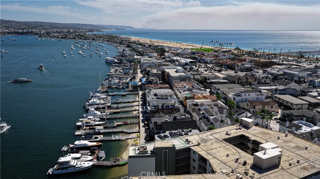 Aerial from the building to Balboa Pier - 310 Fernando Street 208, Newport Beach CA 92661 - photo 31