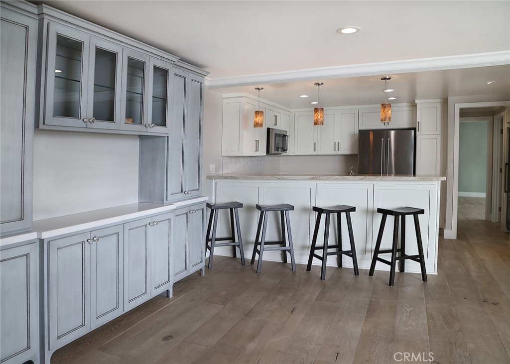 Dining Area Without Furniture And Chandelier - 3121 W Coast, Newport Beach CA 92663 - photo 6