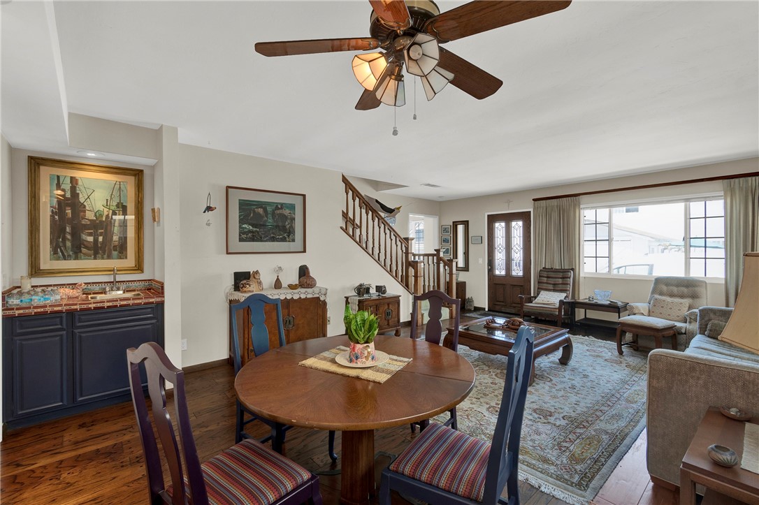 Unit A Dining Area - 3510 Lake, Newport Beach CA 92663 - photo 5