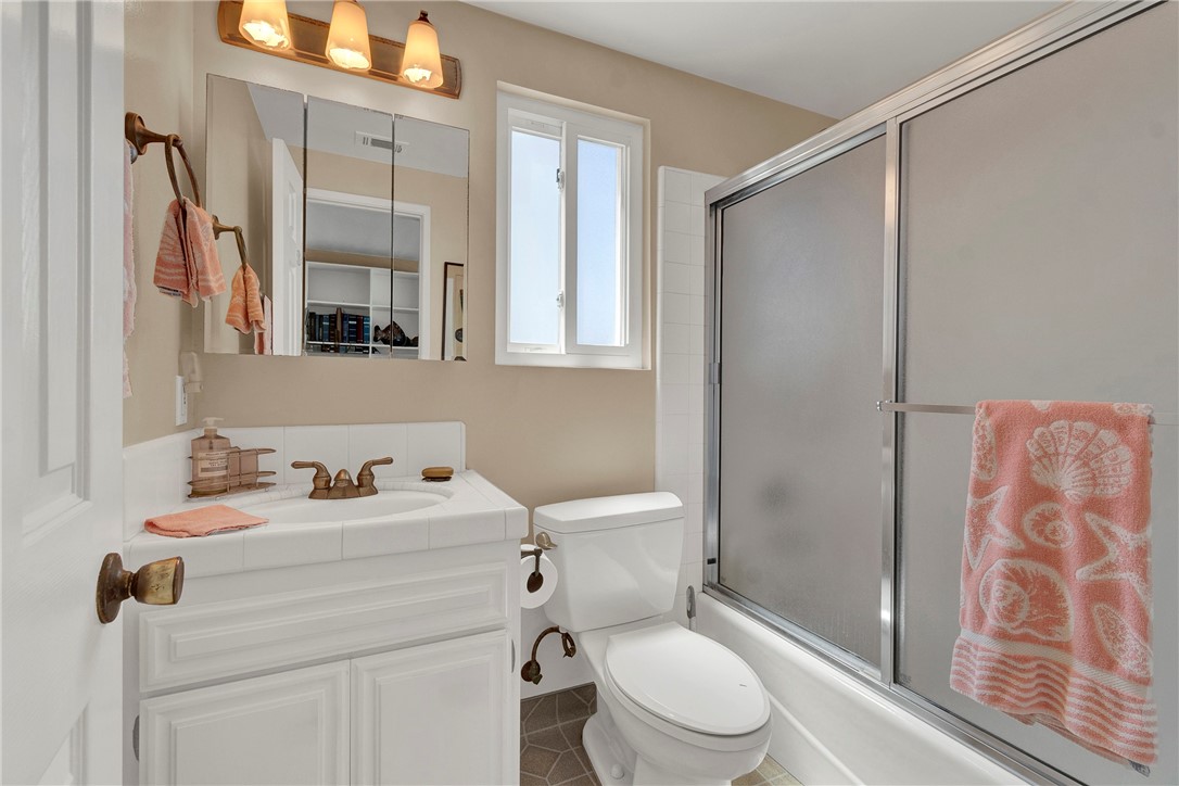 Unit A downstairs bathroom - 3510 Lake, Newport Beach CA 92663 - photo 13