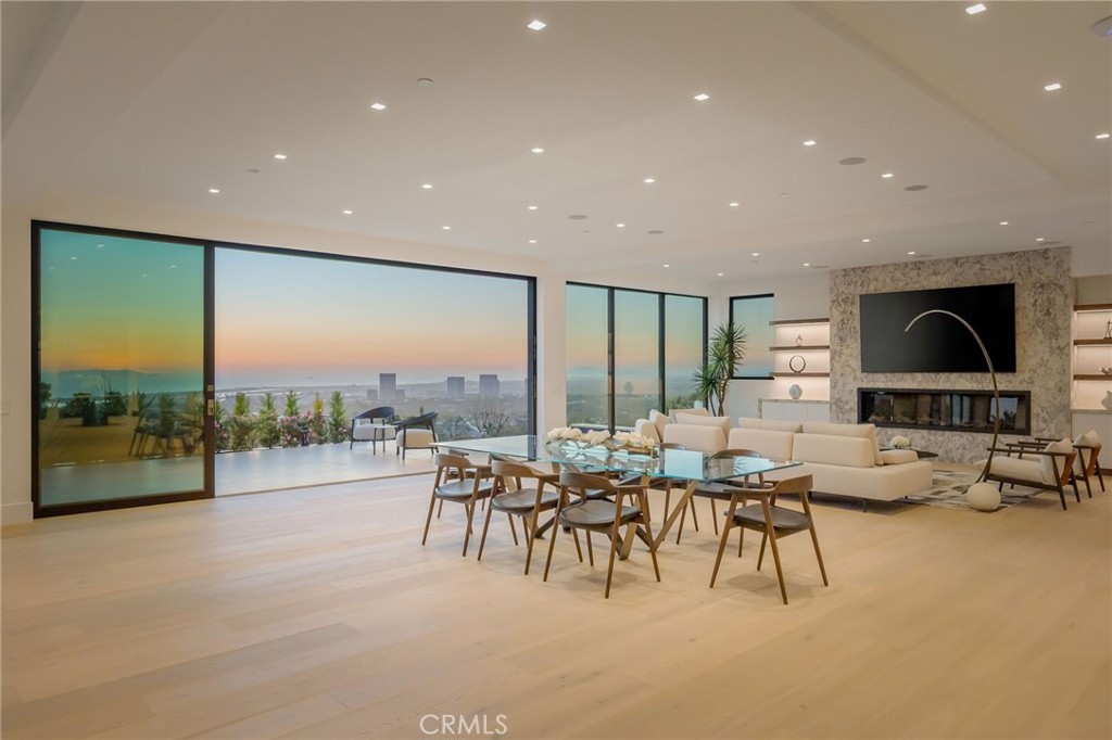 Main level living and dining room - 4 Geneve, Newport Beach CA 92660 - photo 9