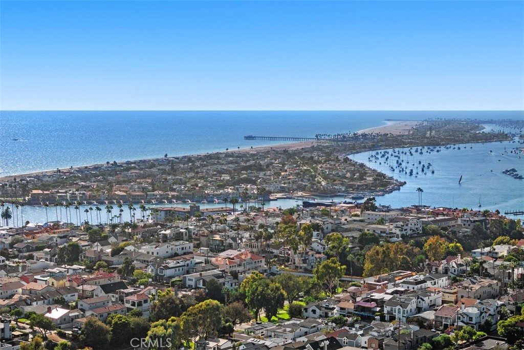 Corona Del Mar view to Newport Beach Channel and Jetty with Balboa Peninsula - 418 1/2 Larkspur, Newport Beach CA 92625 - photo 38