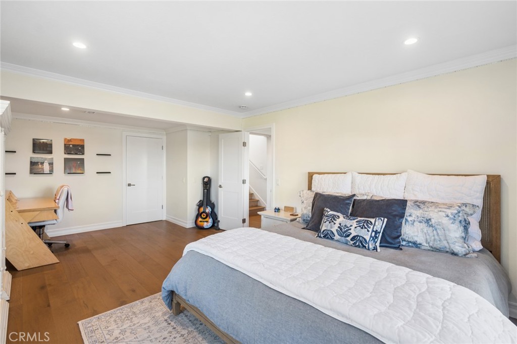 lower level bedroom 1 - 424 Vista Grande, Newport Beach CA 92660 - photo 19