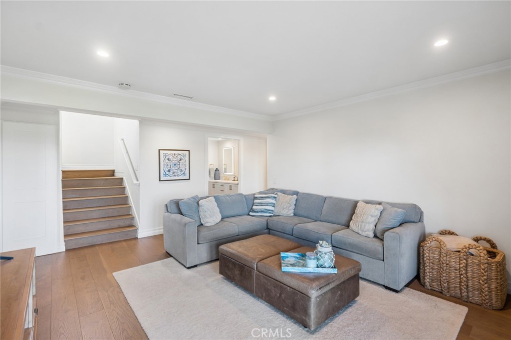lower level living room - 424 Vista Grande, Newport Beach CA 92660 - photo 24
