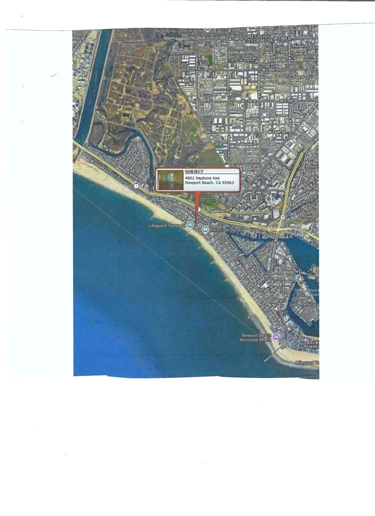 Location Map - 4802 Neptune Ave, Newport Beach CA 92663 - photo 2