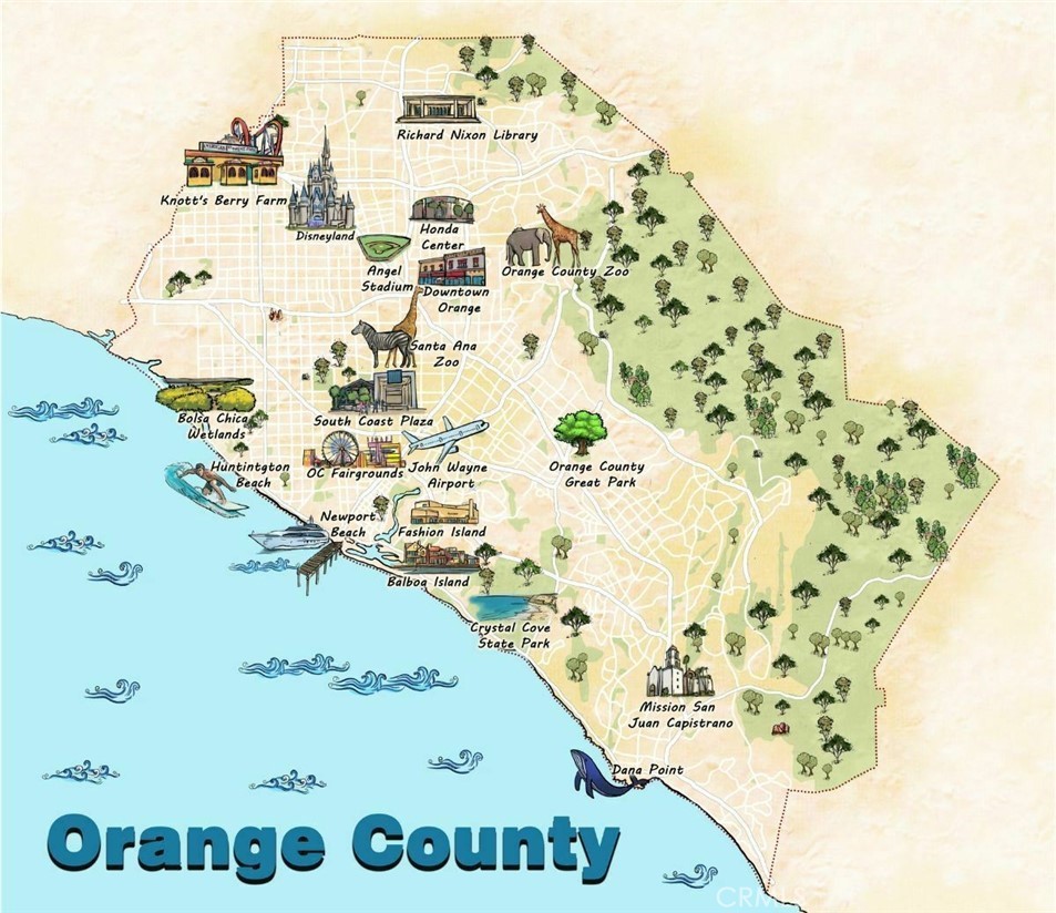 OC Attractions Map - 4802 Neptune Ave, Newport Beach CA 92663 - photo 19