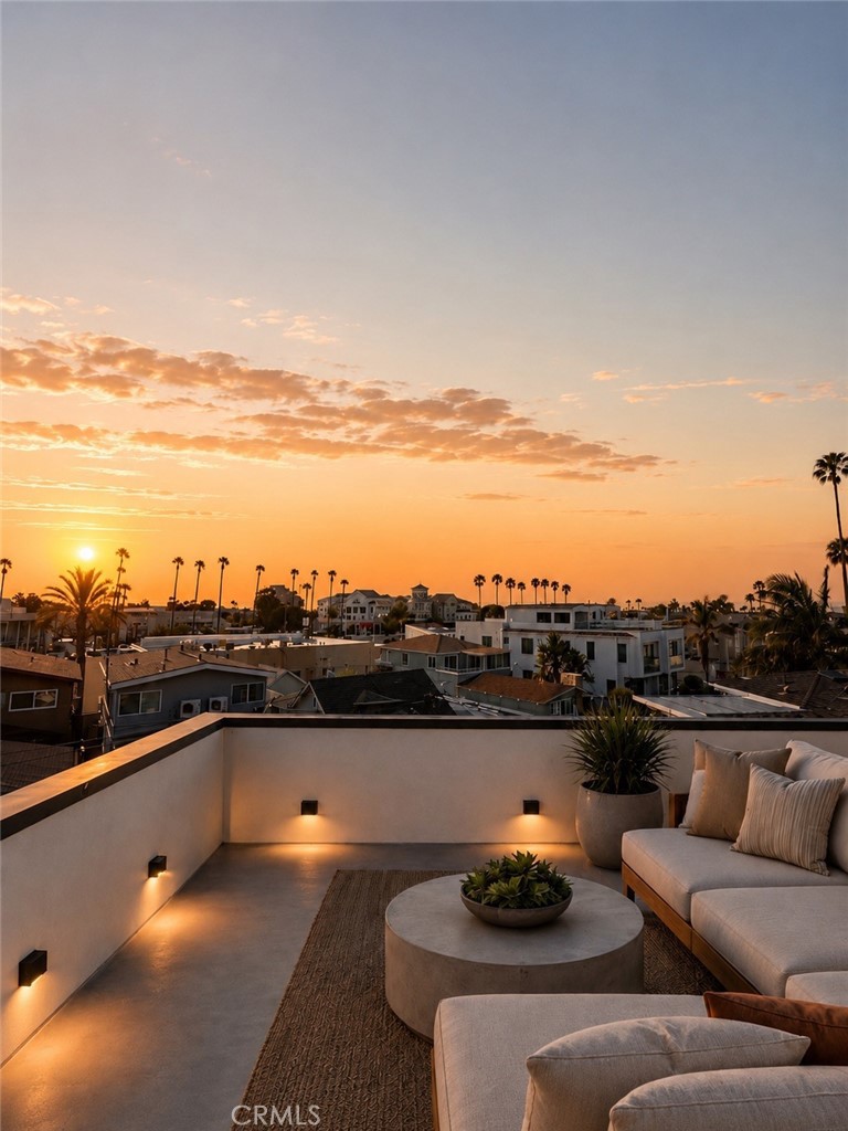 View from Rooftop patio rendering - 510 1/2 35th Street, Newport Beach CA 92663 - photo 2