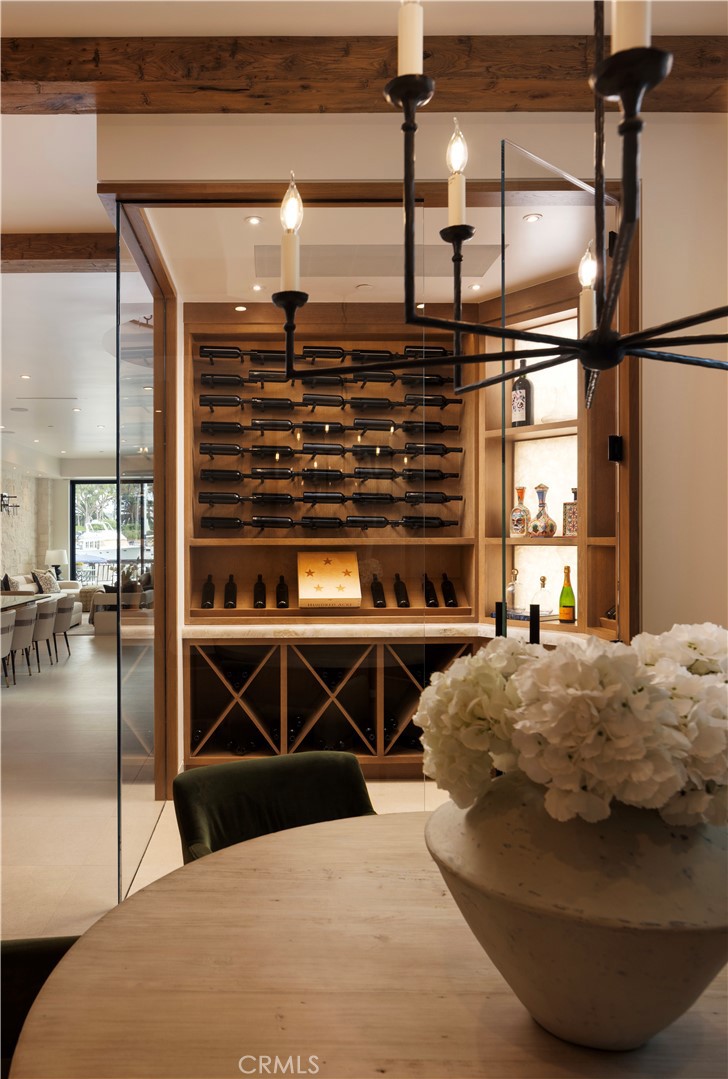 Temperature controlled wine room - 615 Lido Park, Newport Beach CA 92663 - photo 6