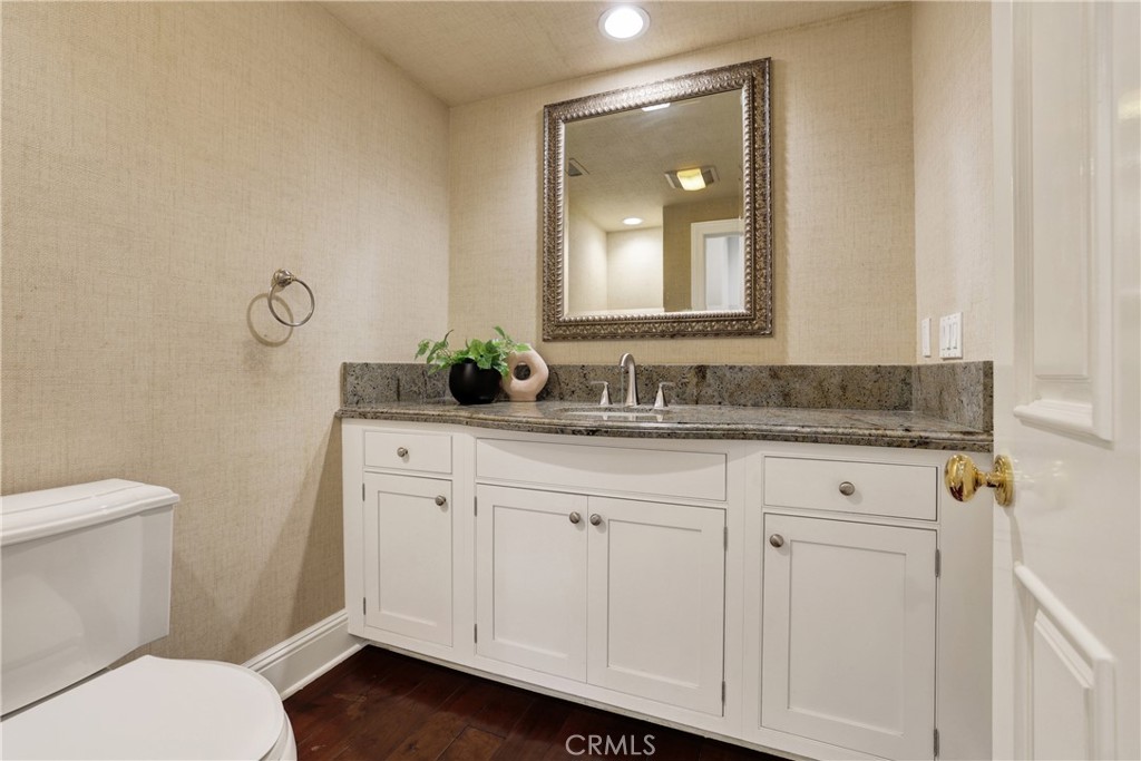 Downstairs guest bathroom + Storage - 80 Old Course, Newport Beach CA 92660 - photo 23