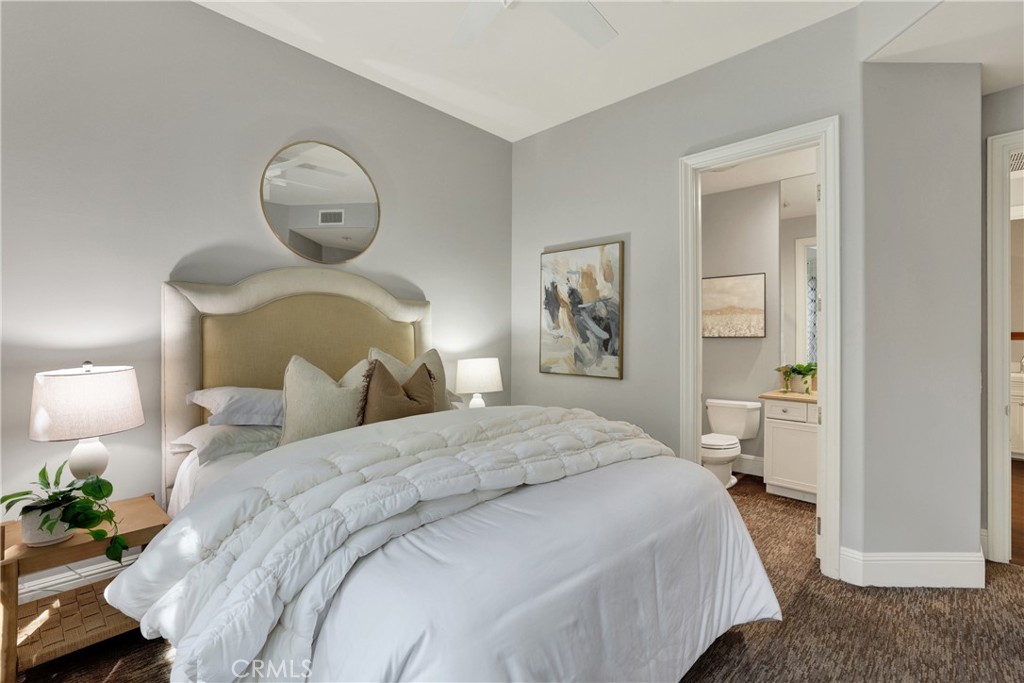 Downstairs Bedroom with Ensuite Bathroom - 80 Old Course, Newport Beach CA 92660 - photo 31