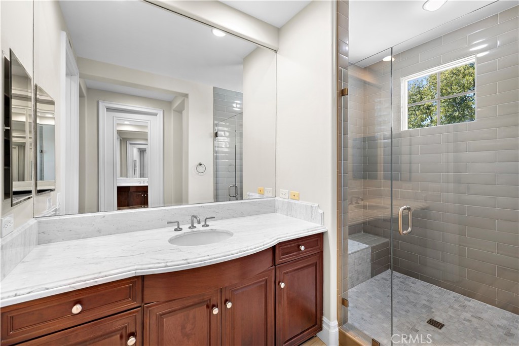 Second primary suite bathroom & shower#2 - 96 Old Course, Newport Beach CA 92660 - photo 22