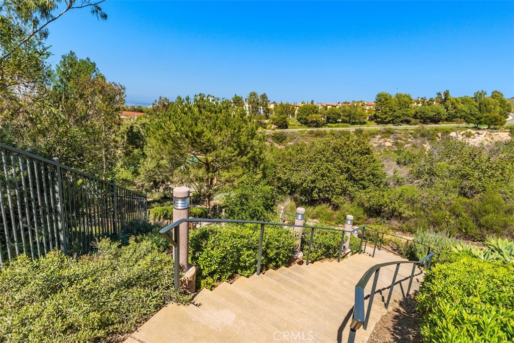 Stairs to walking area - 11 Sorrento Court, Newport Coast CA 92657 - photo 30