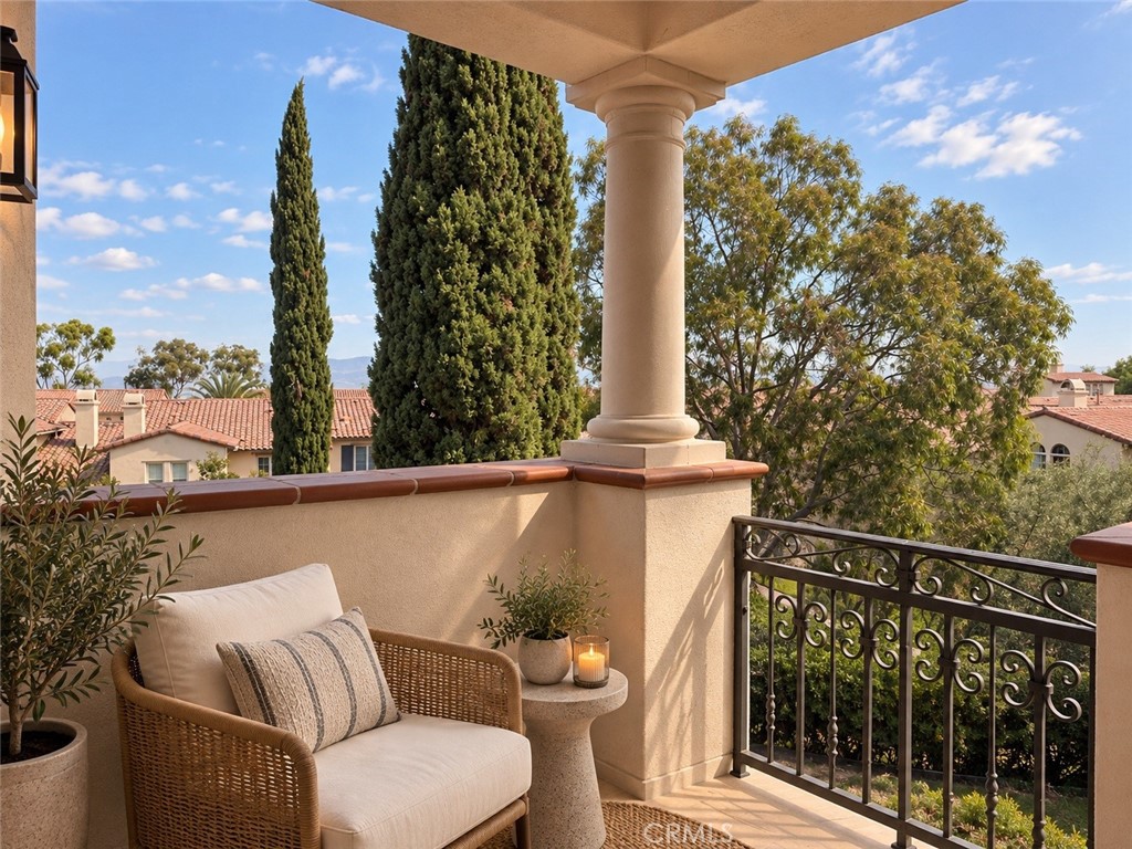 Balcony off of living room - 14 Saraceno, Newport Coast CA 92657 - photo 2
