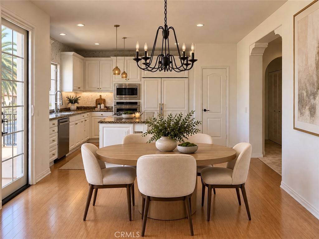 Dining off of kitchen - 14 Saraceno, Newport Coast CA 92657 - photo 7