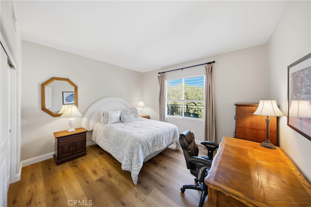 Bedroom # 3- all wide plank Hardwood Floors - 21 Pavona, Newport Coast CA 92657 - photo 31