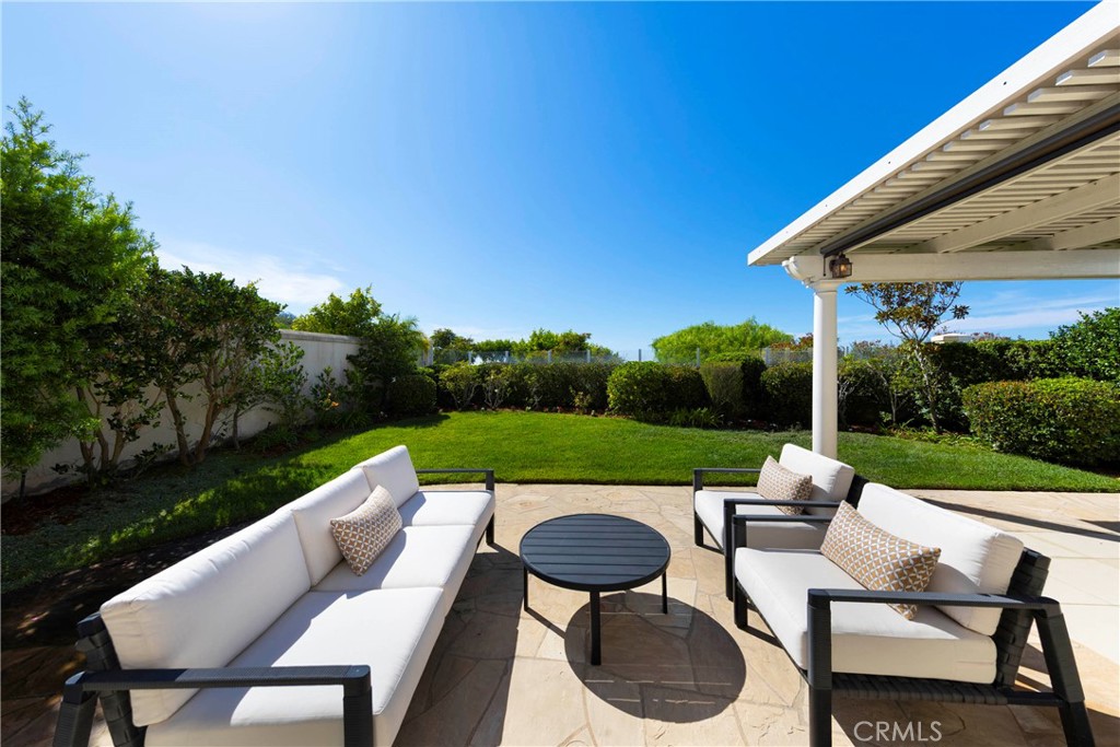 Side yard seating - 21 Pavona, Newport Coast CA 92657 - photo 34