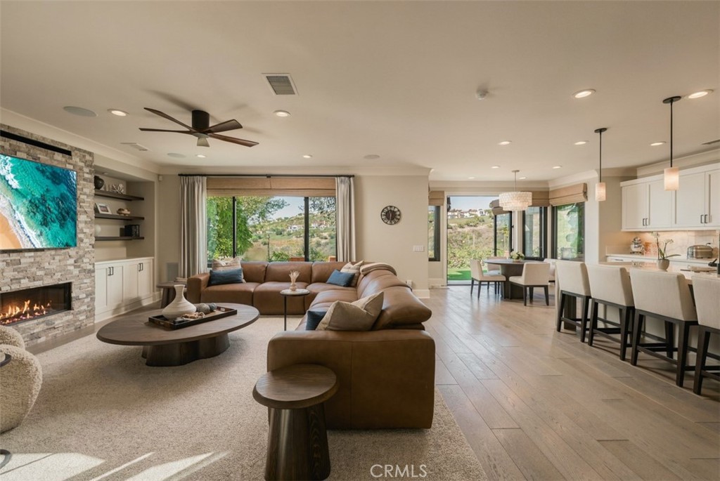 Family Room / Kitchen - 21 Shadowcast, Newport Coast CA 92657 - photo 13