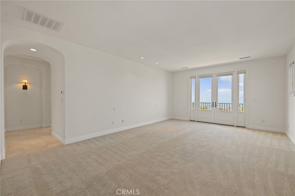 Upper floor Primary bedroom - 30 Surfspray Bluff, Newport Coast CA 92657 - photo 19