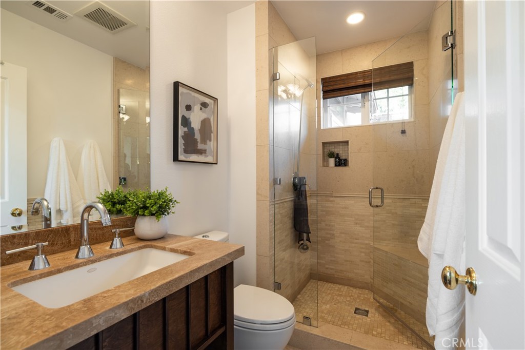 Full Bath in Bonus Room - 37 Vernon, Newport Coast CA 92657 - photo 34