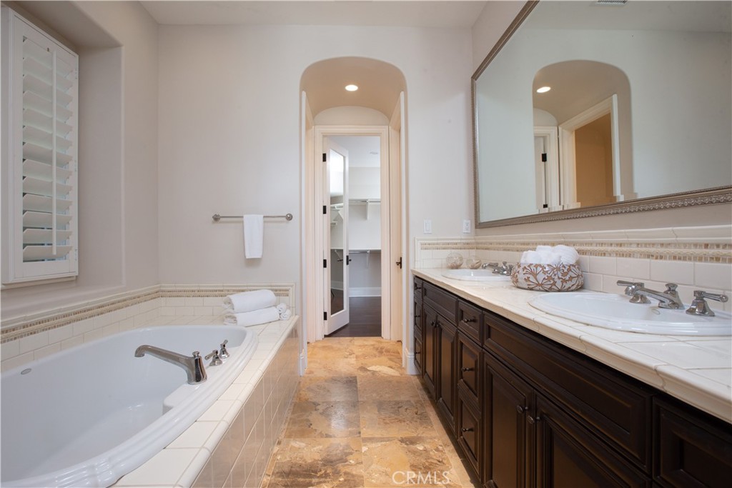 Primary Bath - 6 Surfspray Bluff, Newport Coast CA 92657 - photo 27