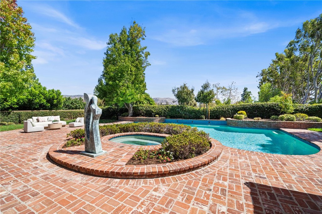 Prestine pool - 10982 Bent Tree Road, North Tustin CA 92705 - photo 15
