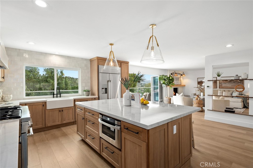 Completely remodeled kitchen - 12402 Vista Panorama, North Tustin CA 92705 - photo 1