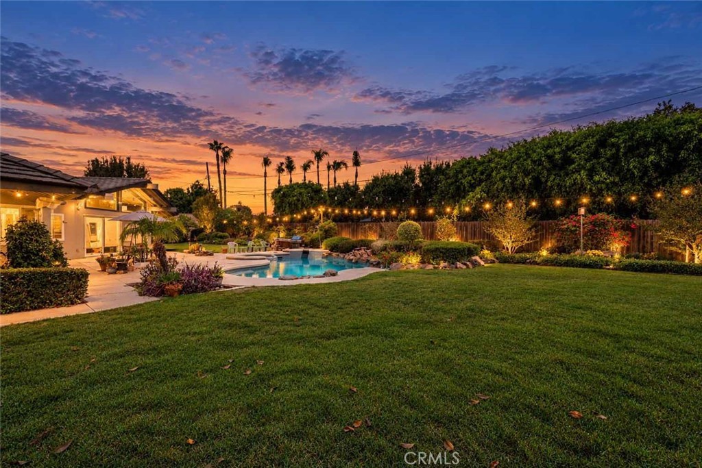 A rare 1/2 acre flat lot. Digitally enhanced. - 1321 El Finito Way, North Tustin CA 92705 - photo 2