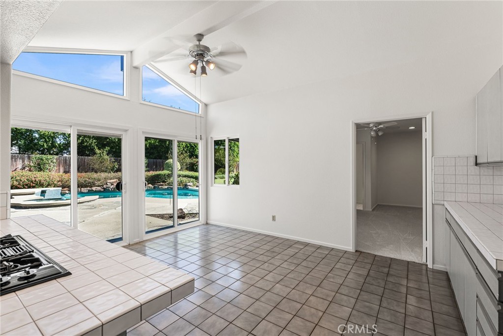 Breakfast nook opens to your 4th bedroom with it's own bathroom - or use as a pool bath! - 1321 El Finito Way, North Tustin CA 92705 - photo 11