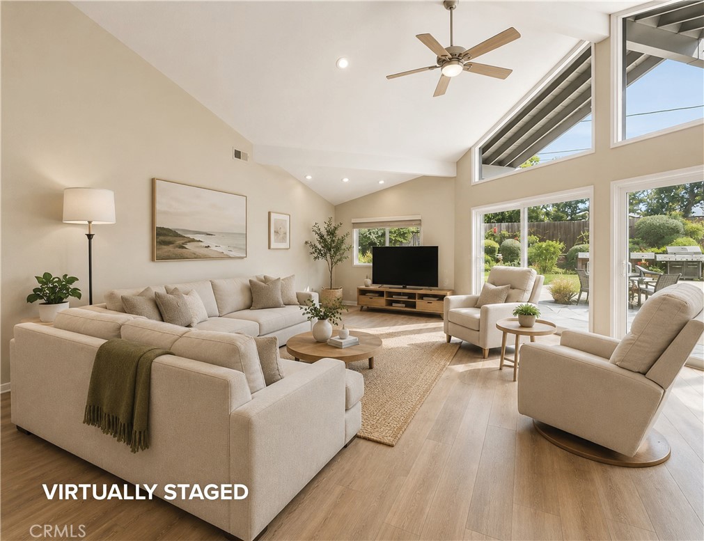The heart of the home. Digitally enhanced. - 1321 El Finito Way, North Tustin CA 92705 - photo 16