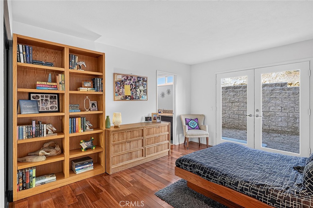 The second bedroom with French doors to the side patio - 10571 Morada, Orange CA 92869 - photo 39