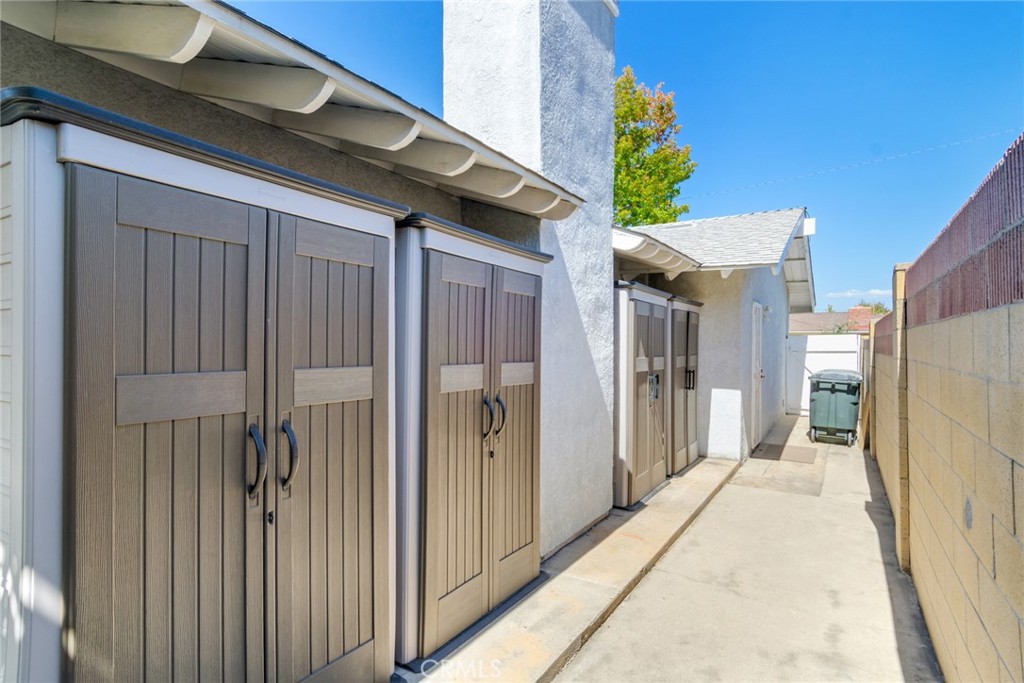 Ample storage on side of the house - 1102 E. Amber Avenue, Orange CA 92865 - photo 33