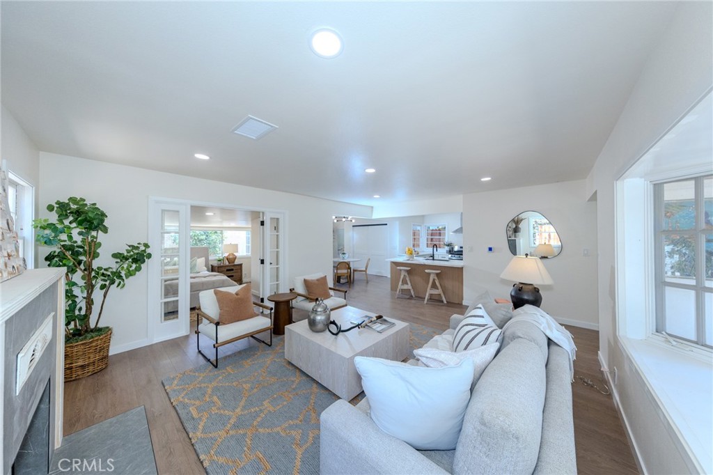 Living Room and Open Concept Kitchen - 173 N Waverly, Orange CA 92866 - photo 1